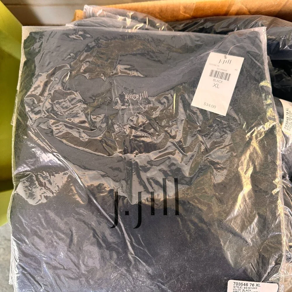 J Jill Purejill Relax Fit Long Sleeve Top NWT - Picture 3 of 5